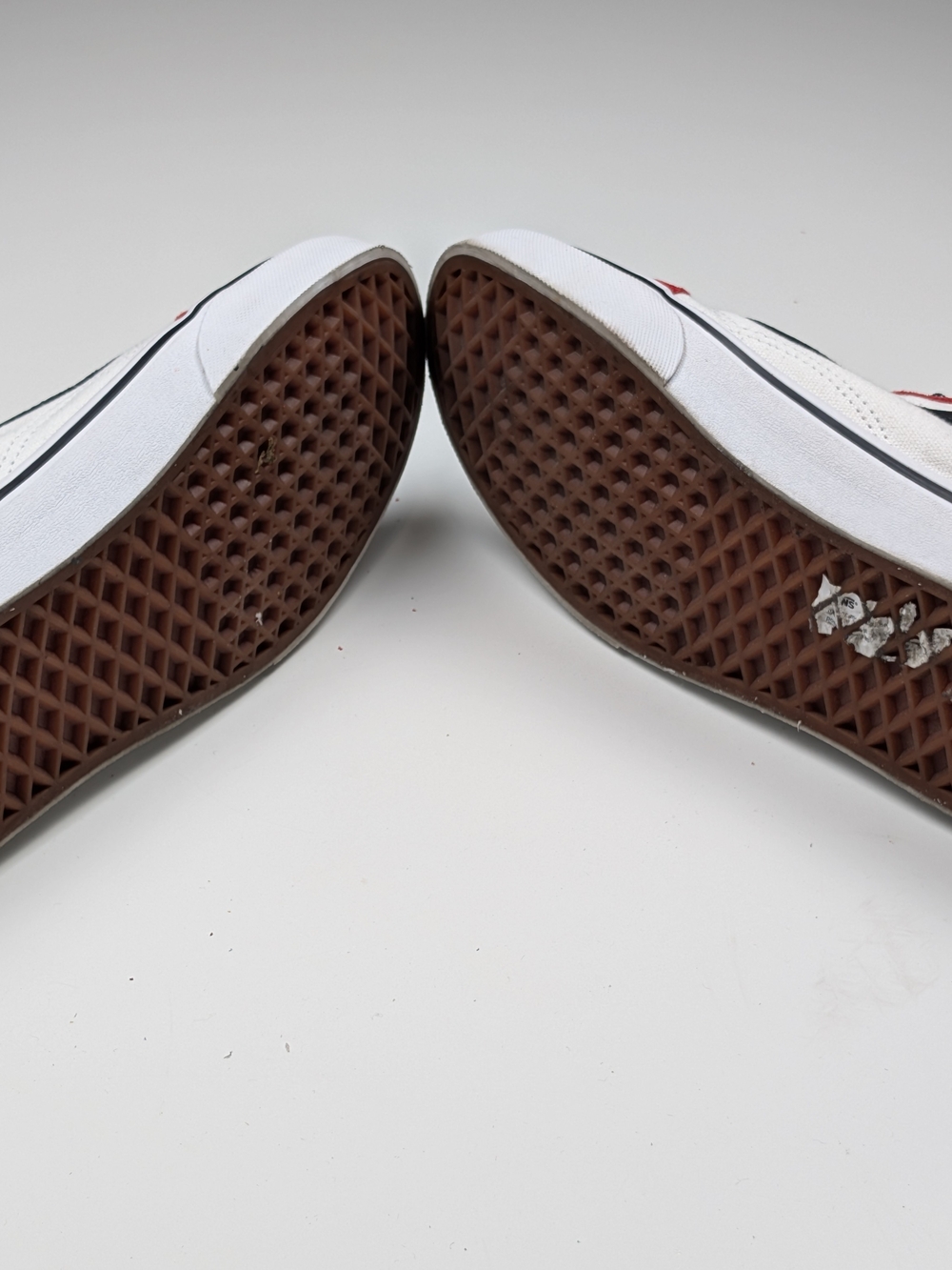 Vans Old Skool 1966 Since Off The Wall Red/White Sneakers Mens 7.5 Womens 9 - Picture 4 of 8
